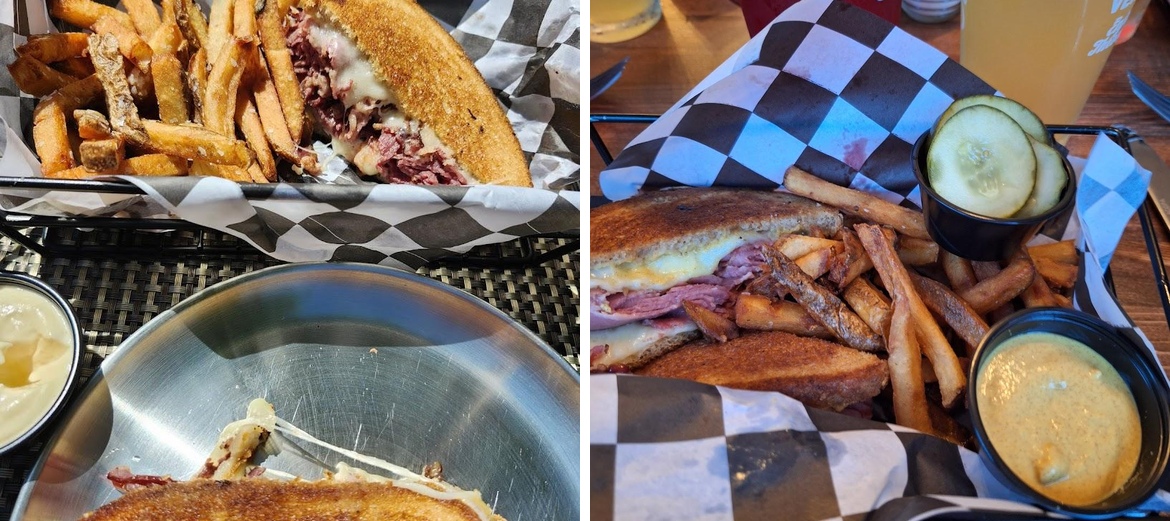 The Meltdown Grilled Cheese and Tap Room Menu