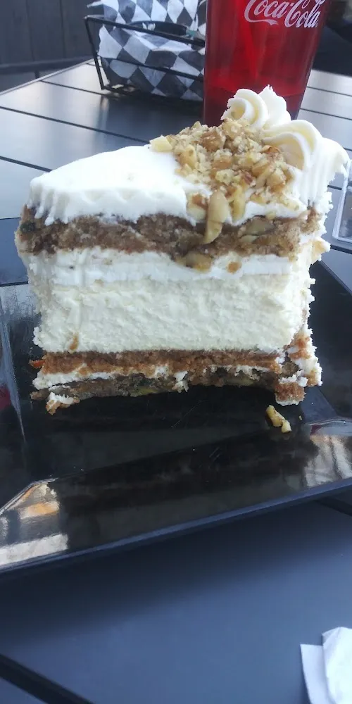 Carrot Cake Cheesecake Slice