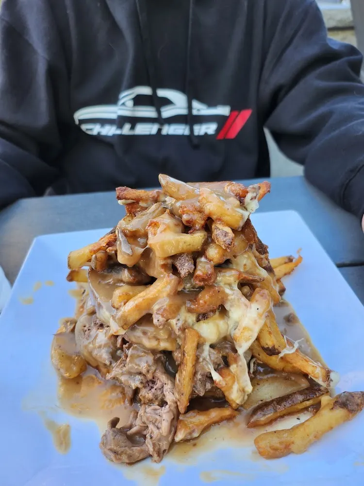 Roast Beef Topped with Poutine